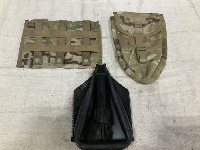 (86) M4 Three Mag Pouches, (37) Entrenching Tools & Assorted Items (86) M4 Three Mag Pouches, (37) Entrenching Tools & Assorted Items