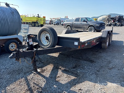 2021 Conqur Industries 18 ft T/A مقطورة معدات