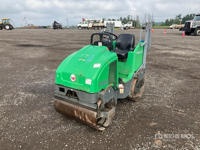 2017 Wacker Neuson RD12 Double Drum Roller
