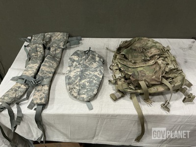 (20) Frame Shoulder Straps, (53) Waist Packs & Assorted Items