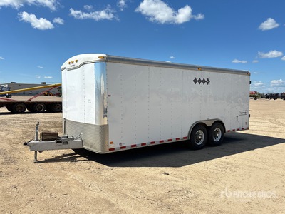 2004 Haulmark 20 ft T/A مقطورة ذو كبينة مغلقة