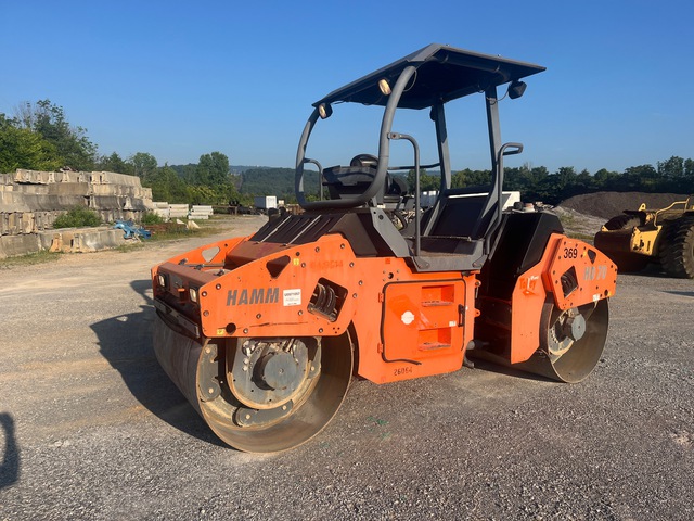 2012 Hamm HD70 Double Drum Roller 2012 Hamm HD70 Double Drum Roller