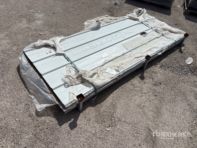 Quantity of (50) 2026 SDLANCH SDLGCSS Galvanized Corrugated Steel Panels (Unused)