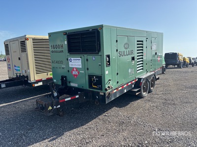 2014 Sullair 1600H 1600 cfm Mobile Compresseur à air
