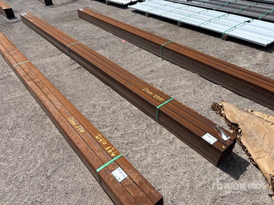 Quantity of (12) 2025 Kit Containers STEEL Hollow Section Steel Pipe