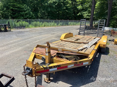 2012 Trail King TK12U-182 18 ft T/A Equipment Trailer
