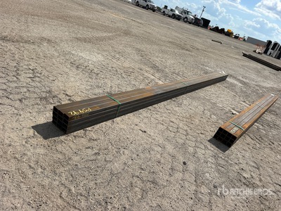Quantity of (12) 2025 Kit Containers Steel Hollow Section Steel Pipe
