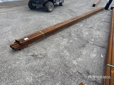 Quantity of (12) 2025 Kit Containers STEEL Hollow Section Steel Pipe