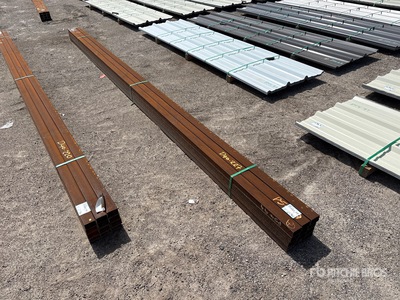 Quantity of (12) 2025 Kit Containers Steel Hollow Section Steel Pipe