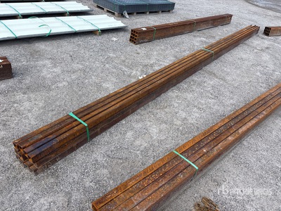 Quantity of (12) 2025 Kit Containers STEEL Hollow Section Steel Pipe