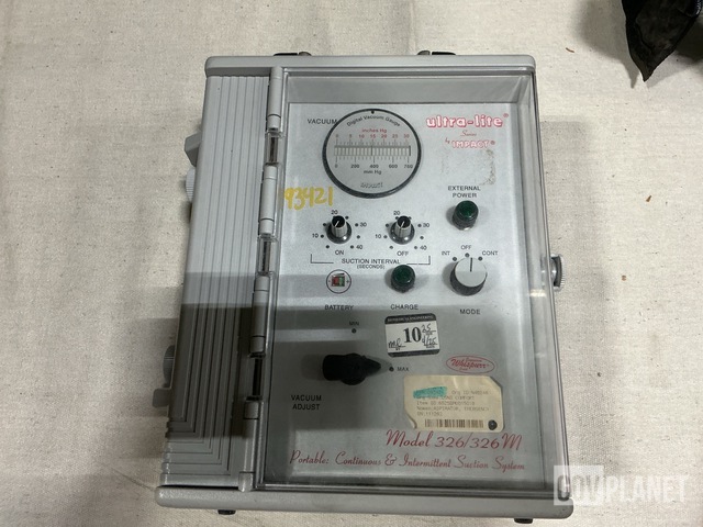 (7) Impact Ultra-Light 326/326M Portable Aspirators