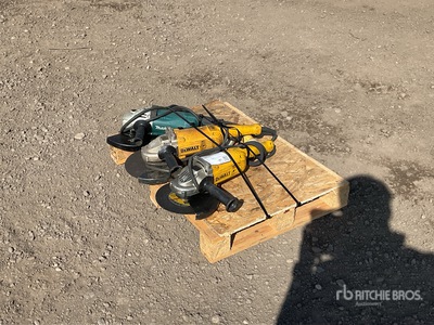 Quantity of (3) Angle Grinder