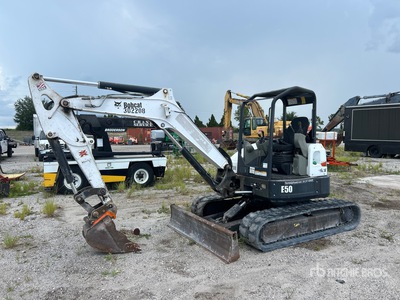 2018 Bobcat E50 Mini Excavator
