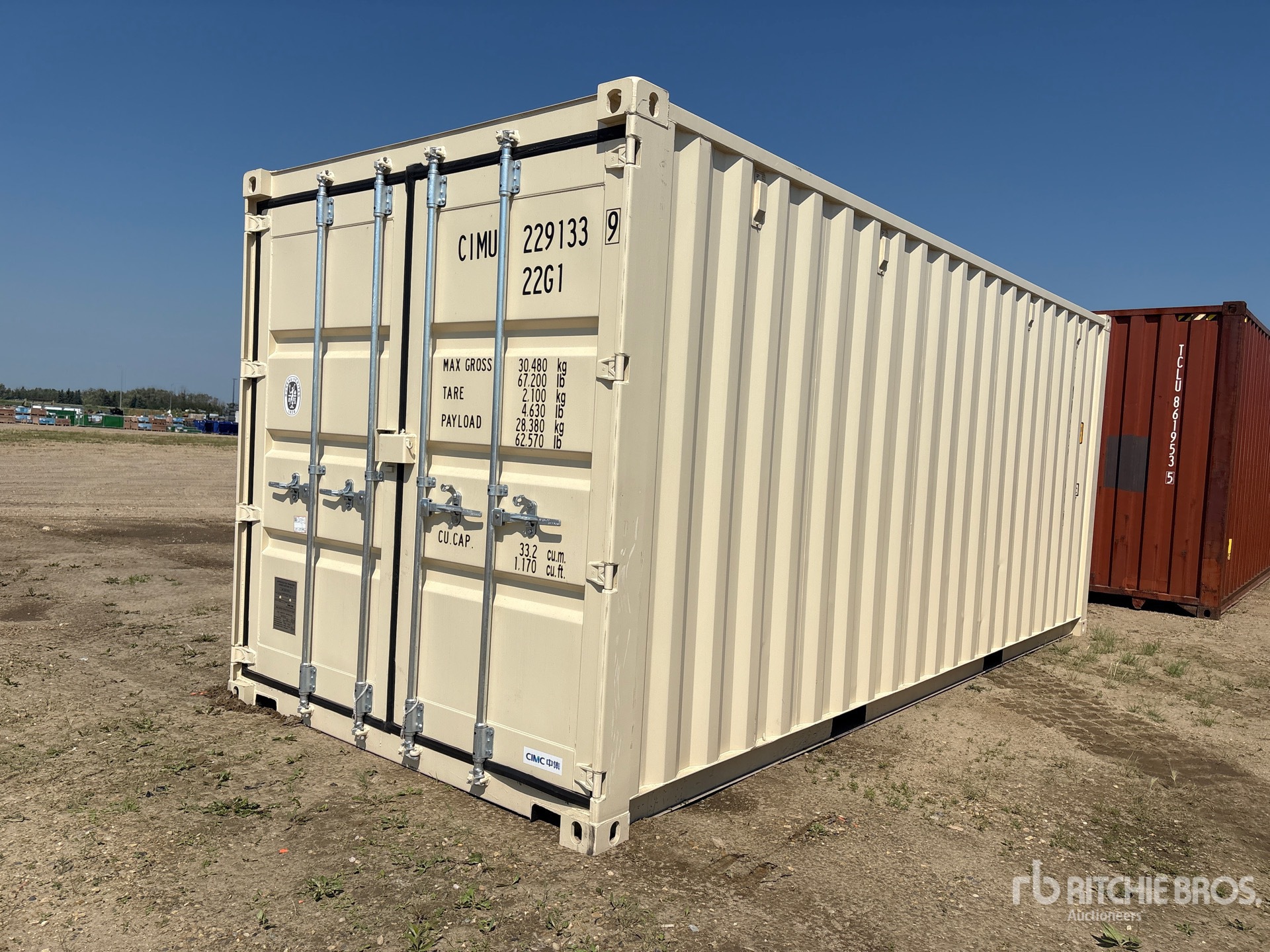 2026 20 ft Standard Storage Container