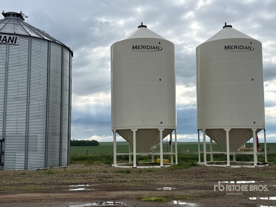 Meridian 1620 +/- 4100 bu Smooth Wall Hopper Grain Bin