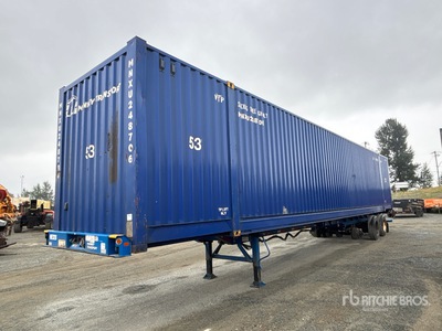 2023 CIMC 53 ft Tri/A Extendable Przyczepa kontenerowa