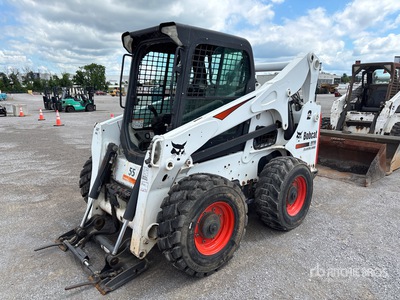 2017 Bobcat A770 All-Wheel Steer Ładowarka o sterowaniu burtowym