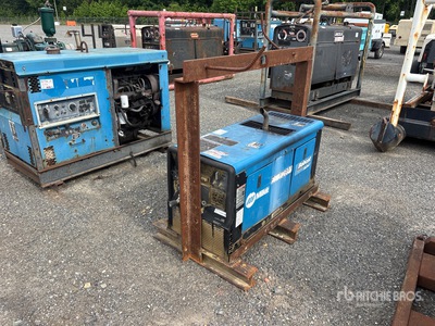 2018 Miller Bobcat 200 Air Pak 210 A Skid-Mounted Multi-Process 3-in-1 Motor aangedreven lasser