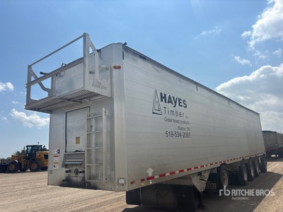 2014 Titan 50 ft x 102 in 5 Axle Open-Top Chip Trailer