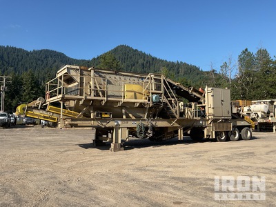 2010 Mormak 1216 Portable Cone Crushing Plant