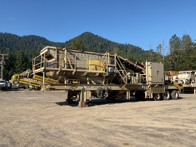 2012 Mormak 1216 Portable Cone Crushing Plant