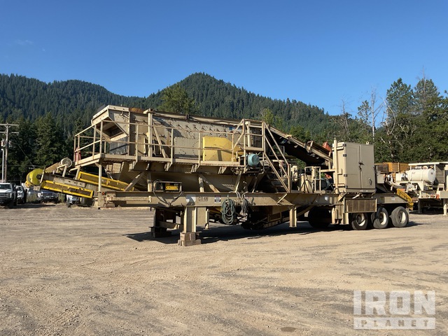 2010 Mormak 1216 Portable Cone Crushing Plant
