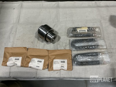 (120) Brackets, (8) Heating Elements, (1) Shaft Coupling & Assorted Items
