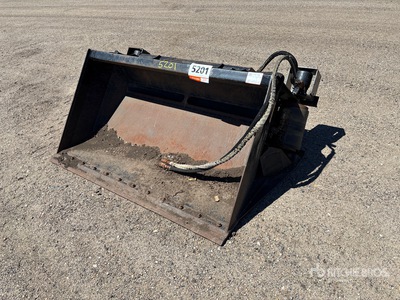 Top Dog 70 in Multi-Purpose Dual Side Flow Skid Steer Bucket