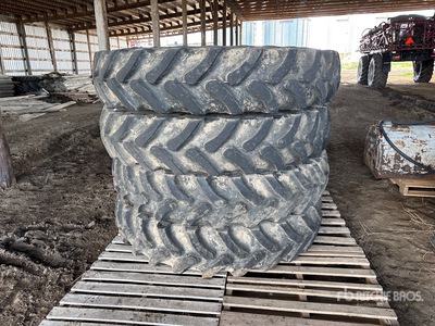 Quantity of (4) Goodyear 380/90R46 Sprayer Tires - Fits Case IH 4440 Sprayer