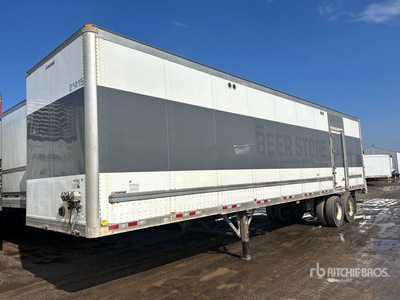 2015 Manac 92240A811 40 ft x 102 in T/A Van Trailer