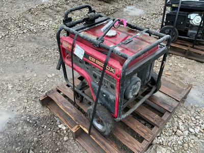 Honda EB6500X 6.5 kW Portable Generator Set (Inoperable)