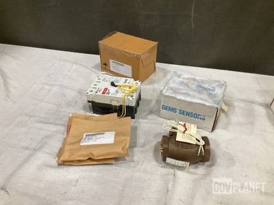 (7) Circuit Breakers, (2) Flow Switches, (36) Tube Assemblies & Assorted Items
