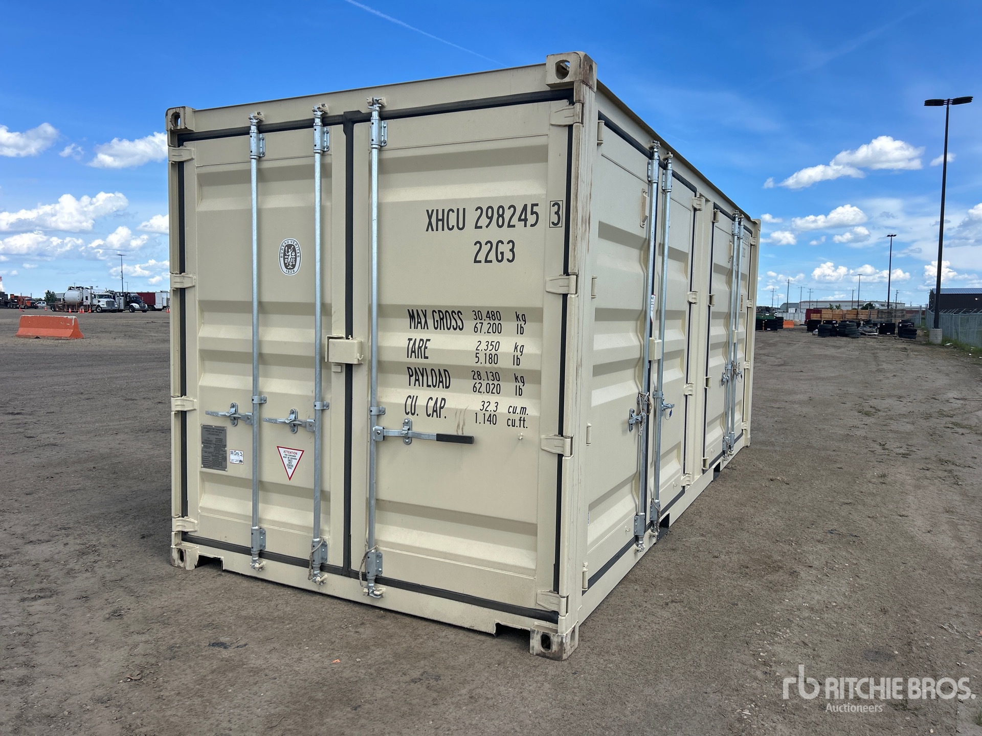 2026 20 ft Standard Multi-Door Storage Container