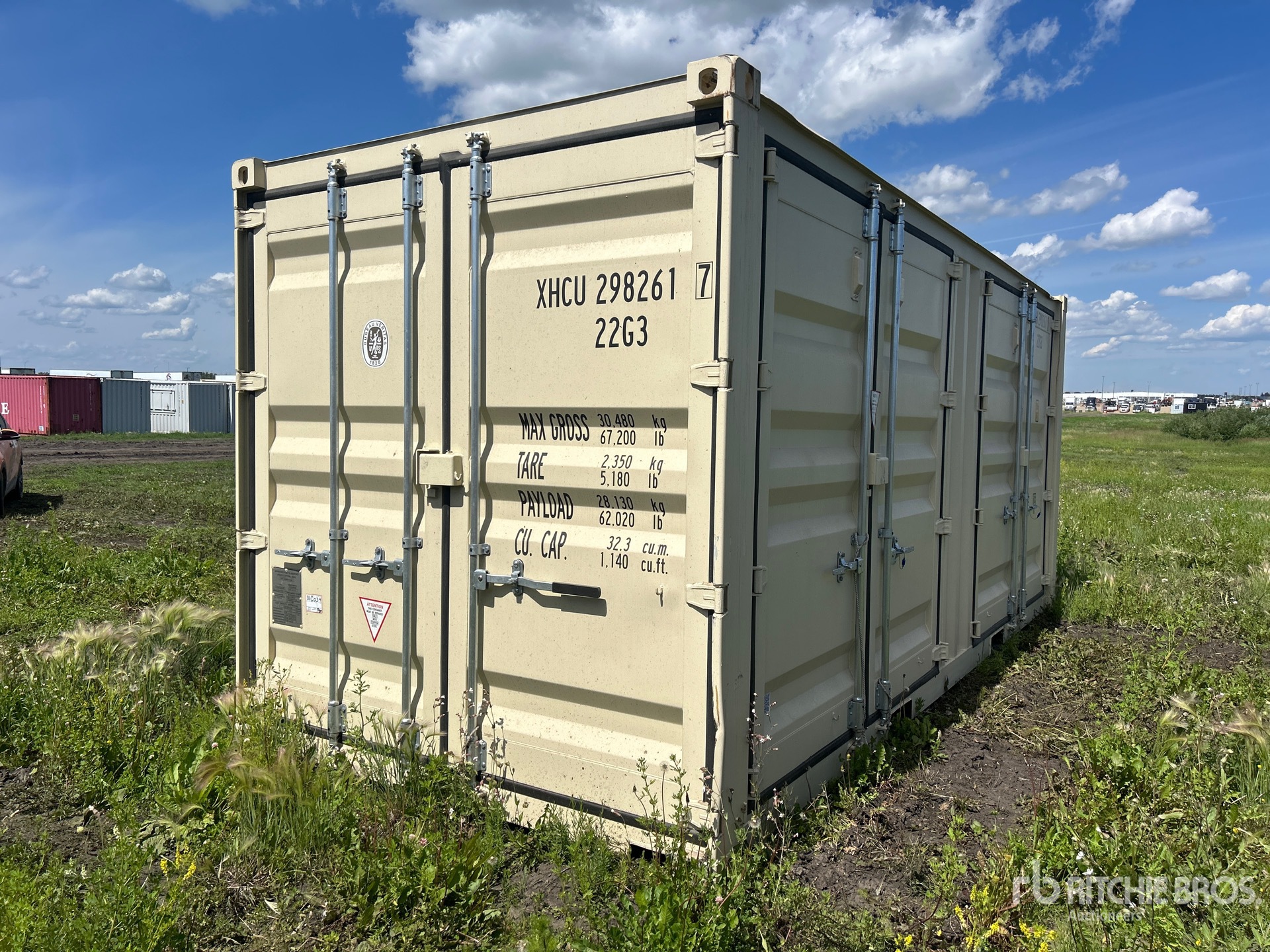 2026 20 ft Standard Multi-Door Storage Container