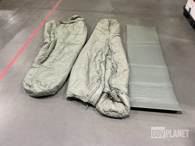 (51) Sleeping Bags & (67) Self-Inflating Sleeping Mats