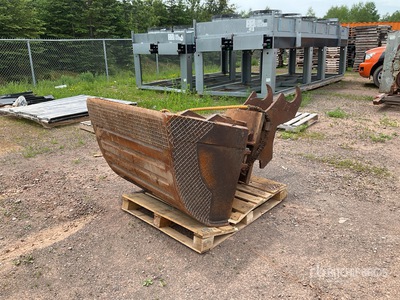 50 in Q/C Hydraulic Tilting Cazo para excavadora