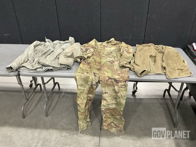 (37) Jackets, (1) Pair of Mechanic's Coveralls & (1) Parka