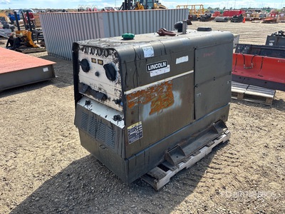 Lincoln Commander 500 500 A Skid-Mounted Stick Engine Driven Welder