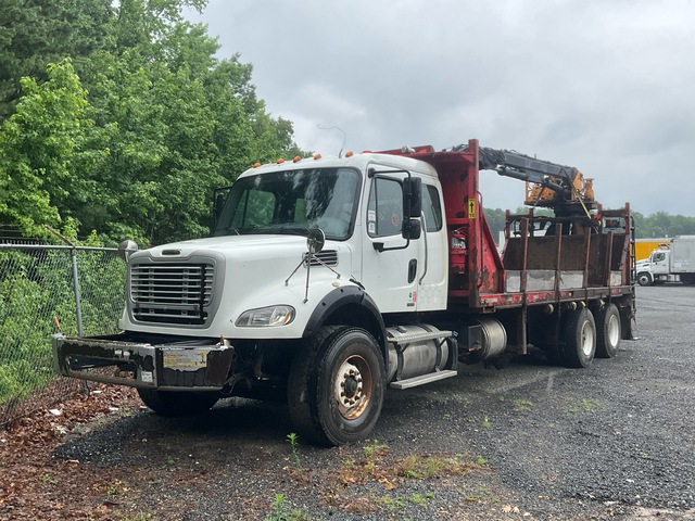 Rotobec 80 Elite MT26 5900 lb Knuckle Boom on 2012 Freightliner M2 112 6x4 Extended Cab Grapple Truck (Inoperable)