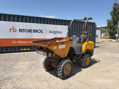 2015 Ausa D100AHG 1.1 t 4x4 Swivel Motobasculeur A Benne Rotative Dumper