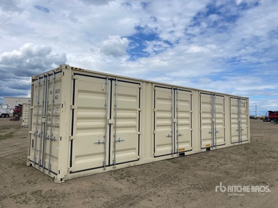 40 ft High Cube Open-Sided Storage Container