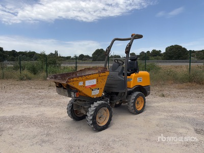 2015 Ausa D100AHG 1.1 t 4x4 Swivel Motobasculeur A Benne Rotative Dumper