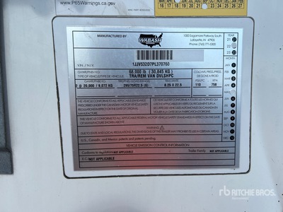 2023 Wabash DVLSHPC 53 ft x 102 in T/A バントレーラー