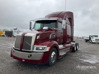 2018 Western Star 5700 6x4 3- Achs Sattelzugmaschine mit Schlafkabine