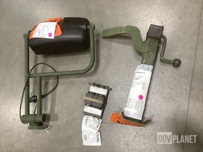 (2) Jack Assemblies, (1) Mirror Assembly & Mount & Assorted Items