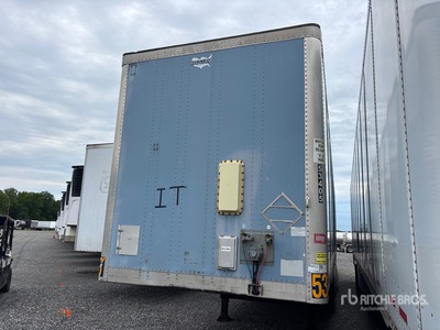 2015 Wabash DVCVHPC 53 ft x 102 in T/A Van Trailer