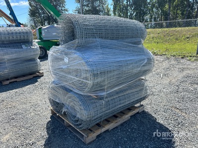 Quantity of (5) x 4 ft Rolls of Horse Fencing (Unused)
