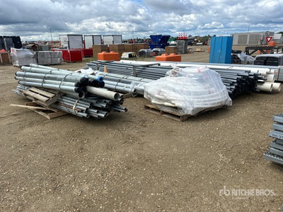 Quantity of PVC Pipe, Conduit, Galvanized Pipe