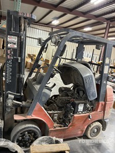 2013 (unverified) Toyota 7FGCU25 Forklift (Inoperable)