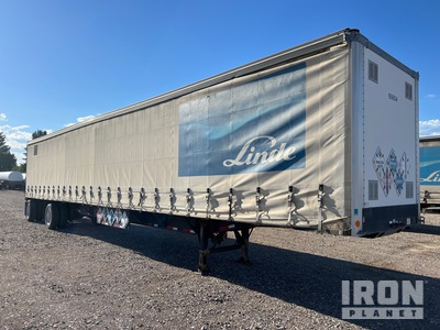 2013 Cheetah Chassis 53 ft T/A A-Train Lead Spread Axle 53' Spread axle curtained flatbed trailer Pritsche Anhänger